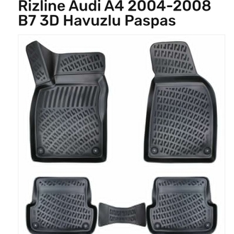 Audi A4 2004-2008 3D Havuzlu Paspas 