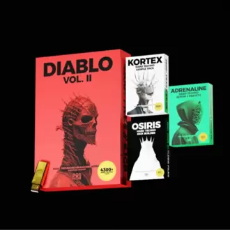 Raveyard Sounds - Diablo Vol.2 - Hard Techno Essentials Bundle (MiDi, WAV, Ableton, Serum 2)