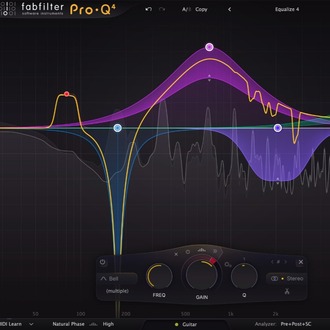 FabFilter - Pro-Q 4 v4.01 VST, VST3, AAX, CLAP, AU WIN.OSX x64