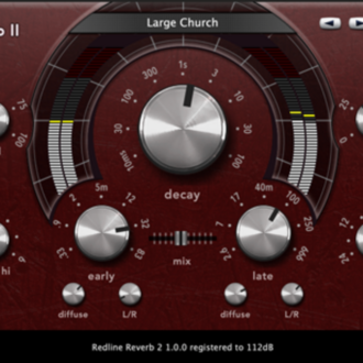 112dB – Redline Reverb 2 v1.0.0 VST3, AAX x64