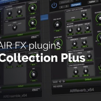 AIR Music Technology - Creative FX Collection Plus 1.2.1, Avid First AIR Effects Bundle 12.0