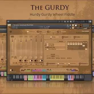 Insanity Samples - The Gurdy Hurdy Gurdy Wheel Fiddle (KONTAKT)