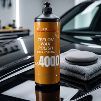 PlusCar AS4000 Teflon Wax Polish - Premium Boya Koruma (1000 ml)