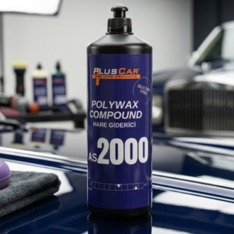 PlusCar AS2000 Polywax Compound - Hare Giderici ve Parlatıcı (1000 ml)