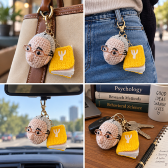 Jacques Lacan Charm | Cep Koleksiyonu Serisi