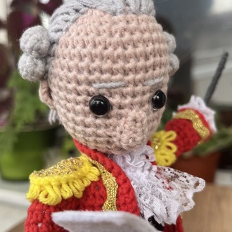 Wolfgang Amadeus Mozart Örgü Büst