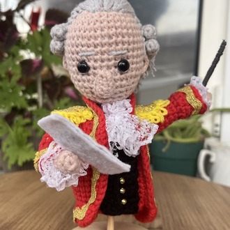 Wolfgang Amadeus Mozart Örgü Büst