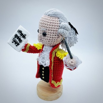 Wolfgang Amadeus Mozart Örgü Büst