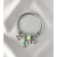 Pandora Charmlı Balıklı Beyaz Çelik Bileklik