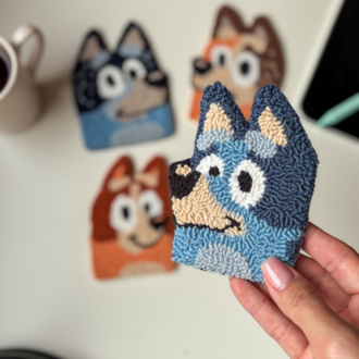 Bluey Punch Bardak Altlığı