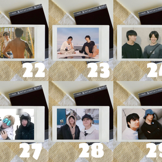 bts jikook duo polaroid