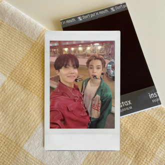 bts hopemin duo polaroid