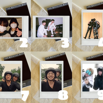bts jikook duo polaroid
