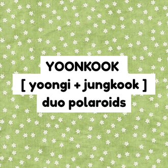 bts yoonkook duo polaroid