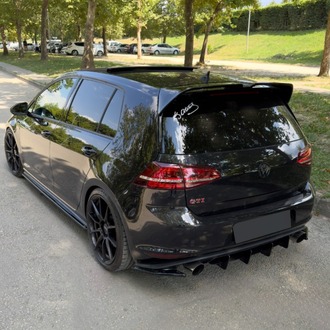 VW Golf 7 GTI Arka Yan Lip Seti 2 Parça (2013-2016)