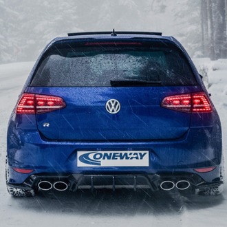 VW Golf 7 R Arka Yan Lip V3 2 Parça (2013-2016)