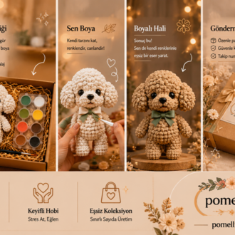 Sevimli Köpekçik Boyama Seti
