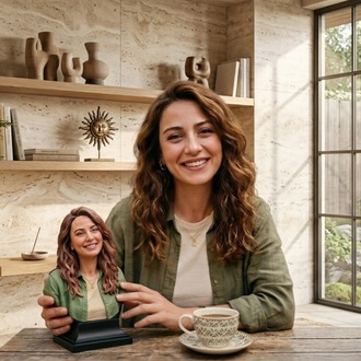 Kişiye Özel 3D Baskı Portre Büst