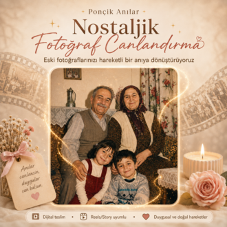 FOTOĞRAFINI CANLANDIR - NOSTALJİK ANI VİDEOSU
