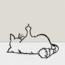 F U Cat Sticker
