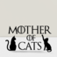 Mother Of Cats Sticker