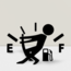 Male Gas Sticker