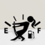 Female Gas Sticker
