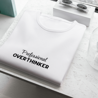 Professional Overthinker Sticker I/O
