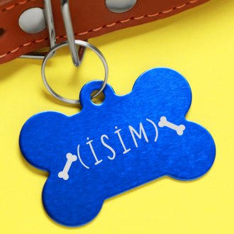 Pet Name Bone Özelleştirilebilir Sticker