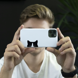 Cat Face Sticker