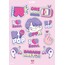 K-Pop Sticker Seti
