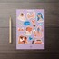 Females Sticker Seti A6