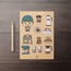Cutte Coffee Sticker Seti