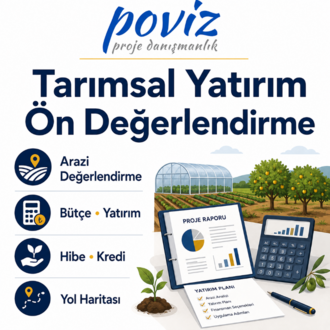 Tarımsal Yatırım Ön Değerlendirme Raporu