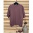Oversize Bordo Tshirt