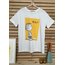 Beyaz Baskılı Tshirt