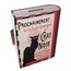 Kitap Kumbara Kilitli Ahşap Kutu Chat Noir