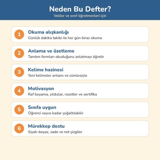 Çocuk Kitap Okuma Takip Defteri 7-12 Yaş | Yarıyıl Tatili Okuma Ödevi PDF
