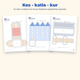 Küçük Mimar Atölyesi | 9-13 Yaş Yarıyıl Tatili Proje Kitabı PDF