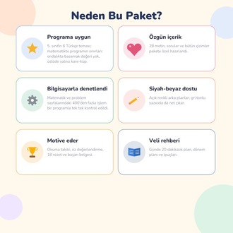 5. Sınıf Türkçe & Matematik Etkinlik Paketi (150 Sayfa PDF)