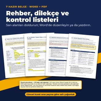 Kentsel Dönüşüm Hak Sahibi Paketi 2026 – Hesap Excel + Dilekçe + Sözleşme Kontrolü