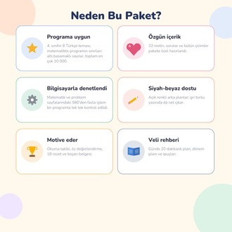 4. Sınıf Türkçe & Matematik Etkinlik Paketi (167 Sayfa PDF)