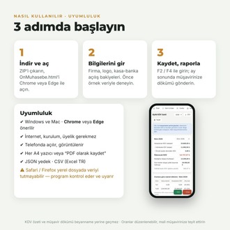 Ön Muhasebe Programı - Gelir Gider, KDV, Stopaj, Teklif | Abonelik Yok