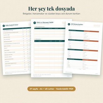 Umre Hazırlık Planlayıcı | 27 Sayfa PDF + Offline Yardımcı | Bagaj, Belge, Harcama