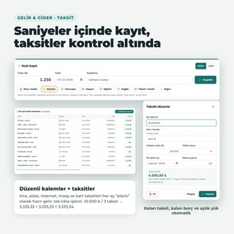 Aile Bütçesi ve Kişisel Enflasyon Takip Programı – Abonelik Yok, İnternetsiz