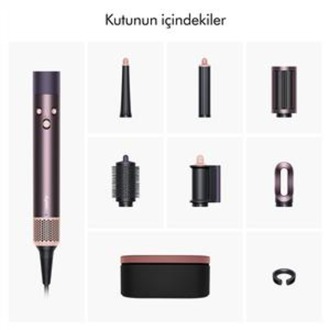 DYSON Airwrap i.d Saç Şekillendirme ve Kurutma Seti (Jasper Plum)