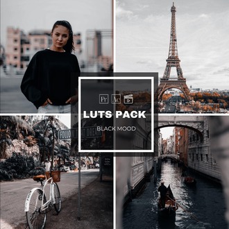 Black Mood - LUTs Pack
