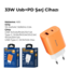 Azeada 33W Usb+PD Şarj Cihazı az-a15