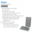 Simex S-38 Polite Hızlı Şarj Temassız MagSafe PowerBank 22,5W 10000mAh Dahili Kablolu