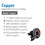 Simex Copper 15W Hızlı Manyetik Araç içi Metal Magsafe Kablosuz Şarj Standı ve Telefon Tutucu